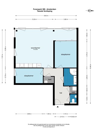 Medium property photo - Funenpark 386, 1018 AK Amsterdam