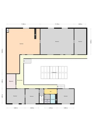 Floorplan - Schering 23, 8281 JW Genemuiden