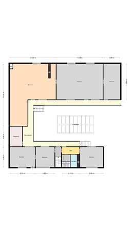 Floorplan - Schering 23, 8281 JW Genemuiden