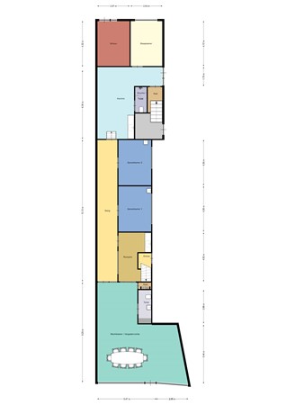 Floorplan - Langestraat 68 + 70, 8281 AM Genemuiden