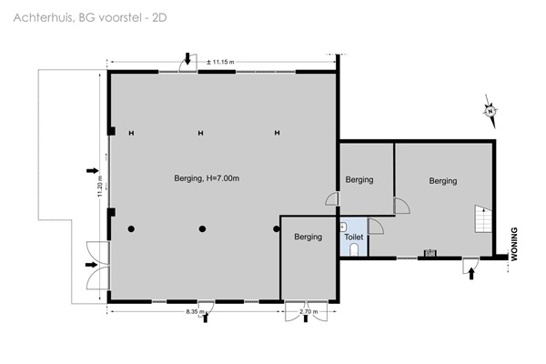 Floorplan - Eesveenseweg 10, 8332 JB Steenwijk