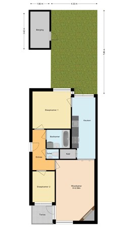 Honingbijstraat 129, 3061 VZ Rotterdam - Situatie.jpg