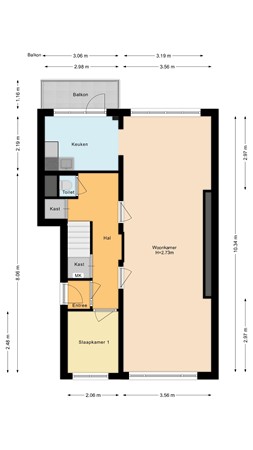Cleyburchstraat 20B, 3039 DD Rotterdam - Eerste woonlaag.jpg