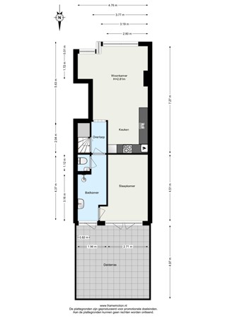 Van der Sluysstraat 518, 3033 SV Rotterdam - Van der Sluysstraat 518 verdieping 1.jpg