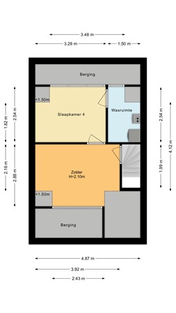 Trasmolen 2, 2995 CD Heerjansdam - Tweede verdieping.jpg