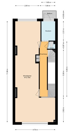 Russischestraat 90B02, 3028 BJ Rotterdam - Eerste woonlaag.jpg