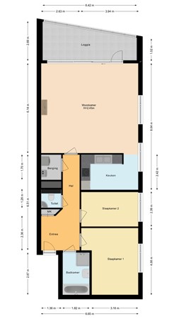 Volantestraat 33, 3223 PH Hellevoetsluis - Appartement.jpg