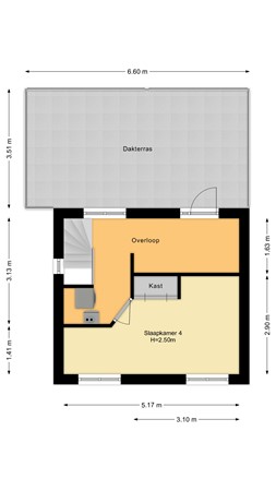Tielerwaard 133, 3079 PV Rotterdam - Tweede verdieping.jpg
