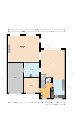 Gouman-Akker 19, 2994 BC Barendrecht - Begane grond.jpg