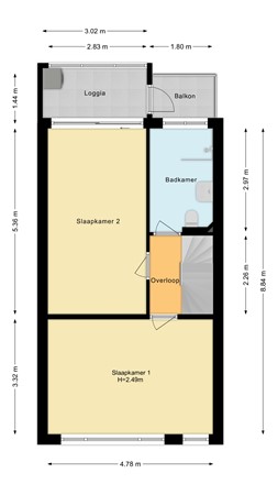 Grieksestraat 74A, 3028 CN Rotterdam - Tweede woonlaag.jpg