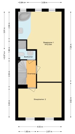 Sikkelstraat 32, 3075 CL Rotterdam - Eerste verdieping.jpg