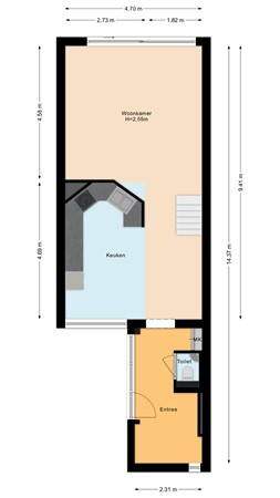 Arnoldipad 3, 3123 NA Schiedam - Begane grond.jpg