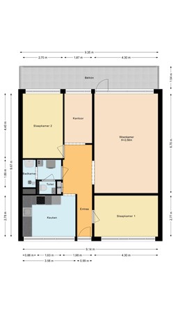 Bachplein 89, 3122 KD Schiedam - Appartement.jpg