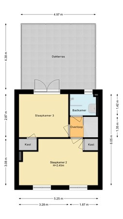 De Quackstraat 52C, 3082 VV Rotterdam - Tweede woonlaag.jpg
