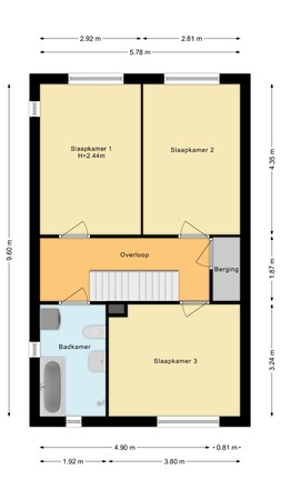 Wessel Ilckenstraat 16, 3069 ZB Rotterdam - Eerste verdieping.jpg