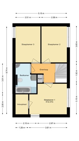 Grebbe 7, 3068 GK Rotterdam - Eerste verdieping.jpg
