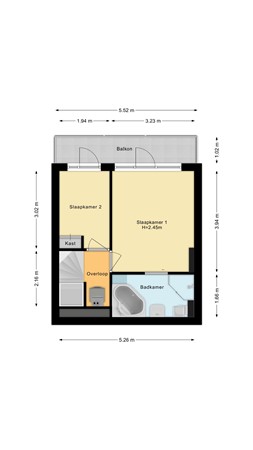 Rotterdamsedijk 265A1, 3112 AM Schiedam - Tweede woonlaag.jpg