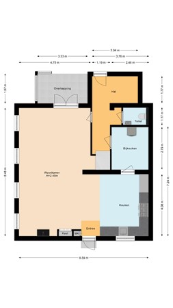 Neushoornstraat 2, 3064 LM Rotterdam - Begane grond.jpg