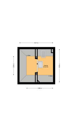 Sint Liduinaplein 4A, 3117 BL Schiedam - Derde woonlaag.jpg