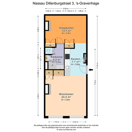 Nassau Dillenburgstraat 3, 2596 AB The Hague - 