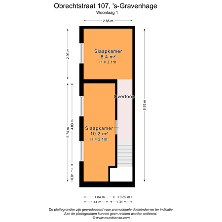 Obrechtstraat 107, 2517 VP Den Haag - Plattegrond_Obrechtstraat107_s-Gravenhage_3.png