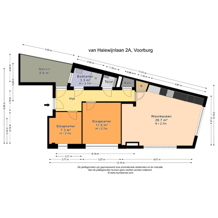 Van Halewijnlaan 2A, 2274 TR Voorburg - 
