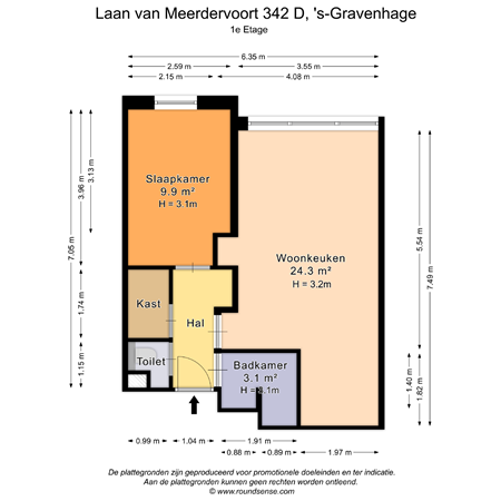 Laan van Meerdervoort 342D, 2563 BA The Hague - 