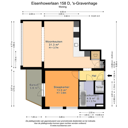 Eisenhowerlaan 158D, 2517 KP The Hague - 