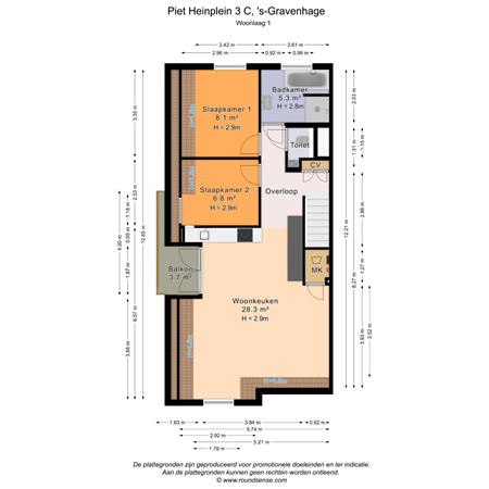Piet Heinplein 3C, 2518 CA Den Haag - Plattegrond-producten_PietHeinplein3_c_s-Gravenhage?Plattegrond_PietHeinplein3_c_s-Gravenhage_1.png