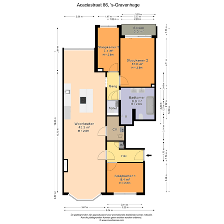 Acaciastraat 86, 2565 KD Den Haag - Plattegrond-producten_Acaciastraat86_s-Gravenhage?Plattegrond_Acaciastraat86_s-Gravenhage_1.png