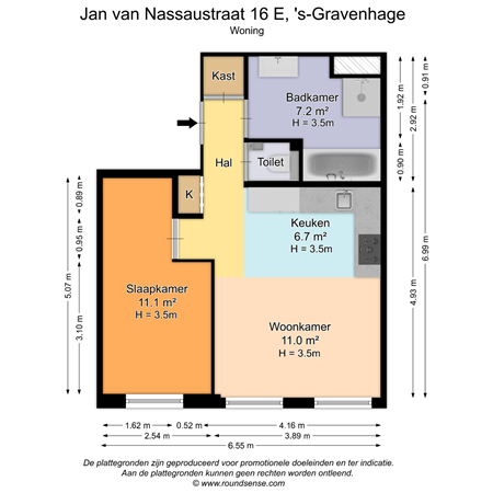 Jan van Nassaustraat 16E, 2596 BT The Hague - 