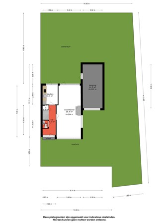 Floorplan - Steenbeek 64, 3861 LJ Nijkerk