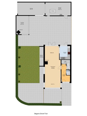 Floorplan - Scherpencamp 2, 3861 LT Nijkerk