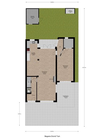 Floorplan - Heinencamp 35, 3861 LK Nijkerk