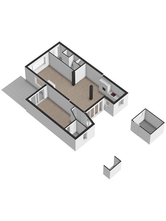 Floorplan - Heinencamp 35, 3861 LK Nijkerk