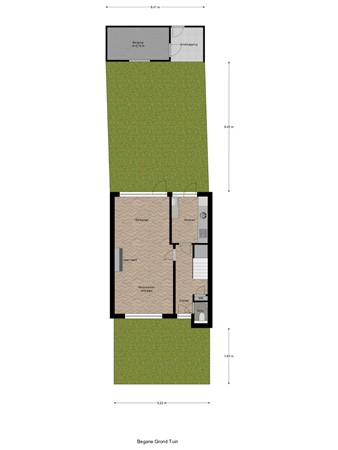 Floorplan - Olmenlaan 12, 3862 VH Nijkerk