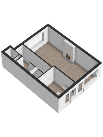 Floorplan - Olmenlaan 12, 3862 VH Nijkerk