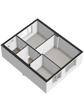 Floorplan - Olmenlaan 12, 3862 VH Nijkerk