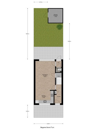 Floorplan - Koelmanhof 8, 3861 GG Nijkerk