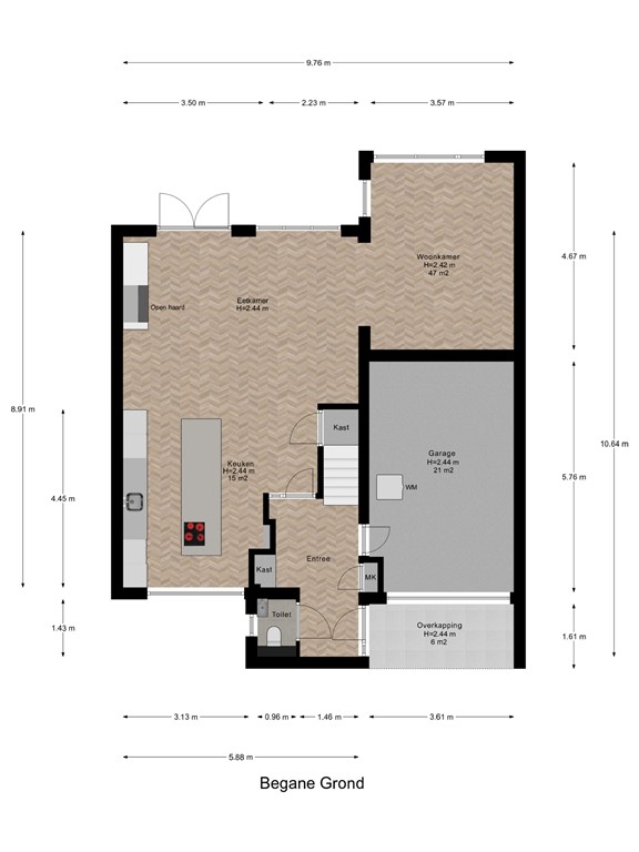 mediumsize floorplan