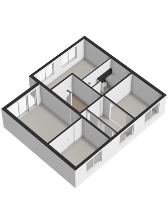Floorplan - Frankendaal 6, 6715 JK Ede