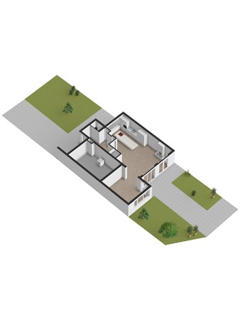 Floorplan - Frankendaal 6, 6715 JK Ede
