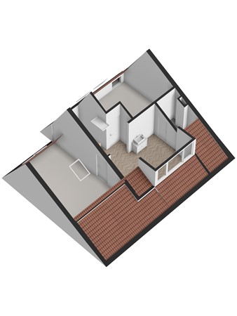 Floorplan - Frankendaal 6, 6715 JK Ede