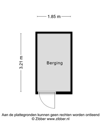 Floorplan - Zandoogje 16, 3863 HS Nijkerk