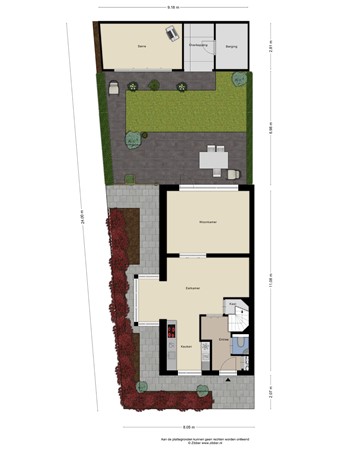 Floorplan - De Boomgaard 9, 3861 TB Nijkerk