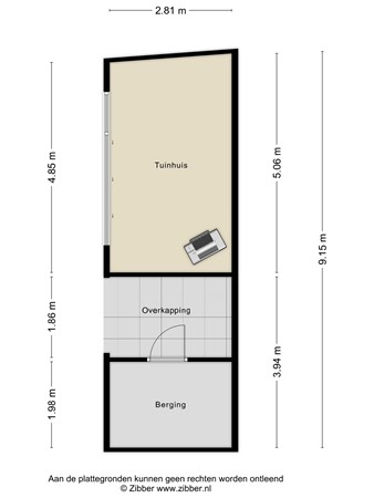 Floorplan - De Boomgaard 9, 3861 TB Nijkerk