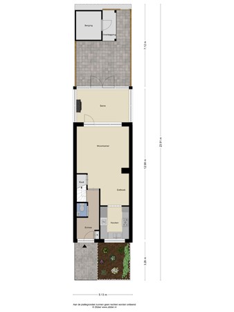 Floorplan - Galjoen 22, 3863 EK Nijkerk