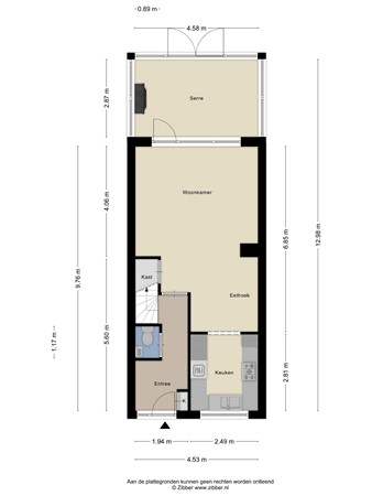 Floorplan - Galjoen 22, 3863 EK Nijkerk