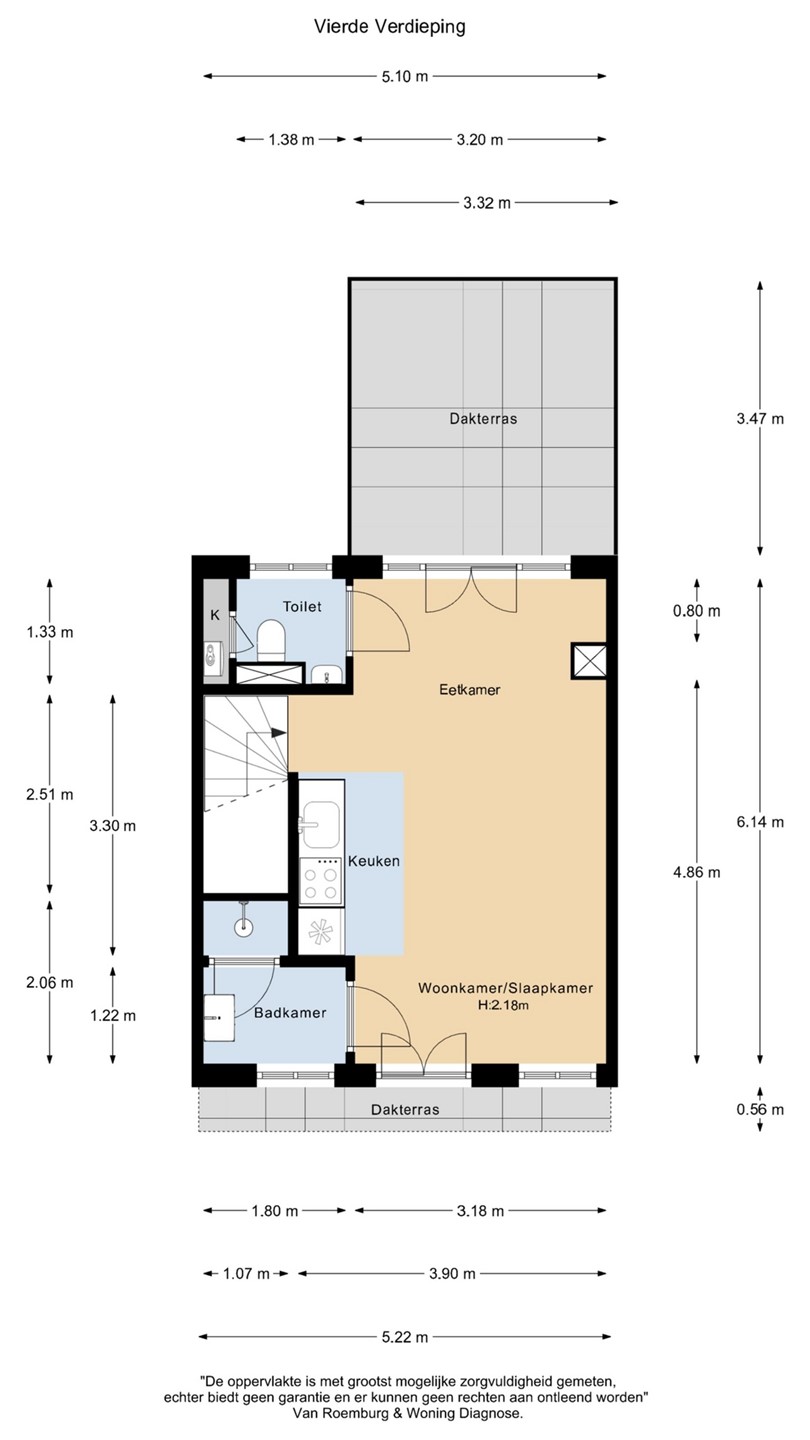Studio te koop: Kuipersstraat 170K, Amsterdam