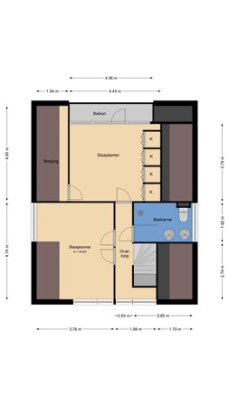 Korhoenlaan 2-20, 3847 LN Harderwijk - PG_2D_EersteVerdieping.jpg